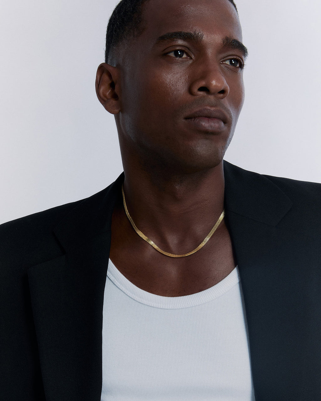 Italian Woven Chain Necklace - Men Jewelry