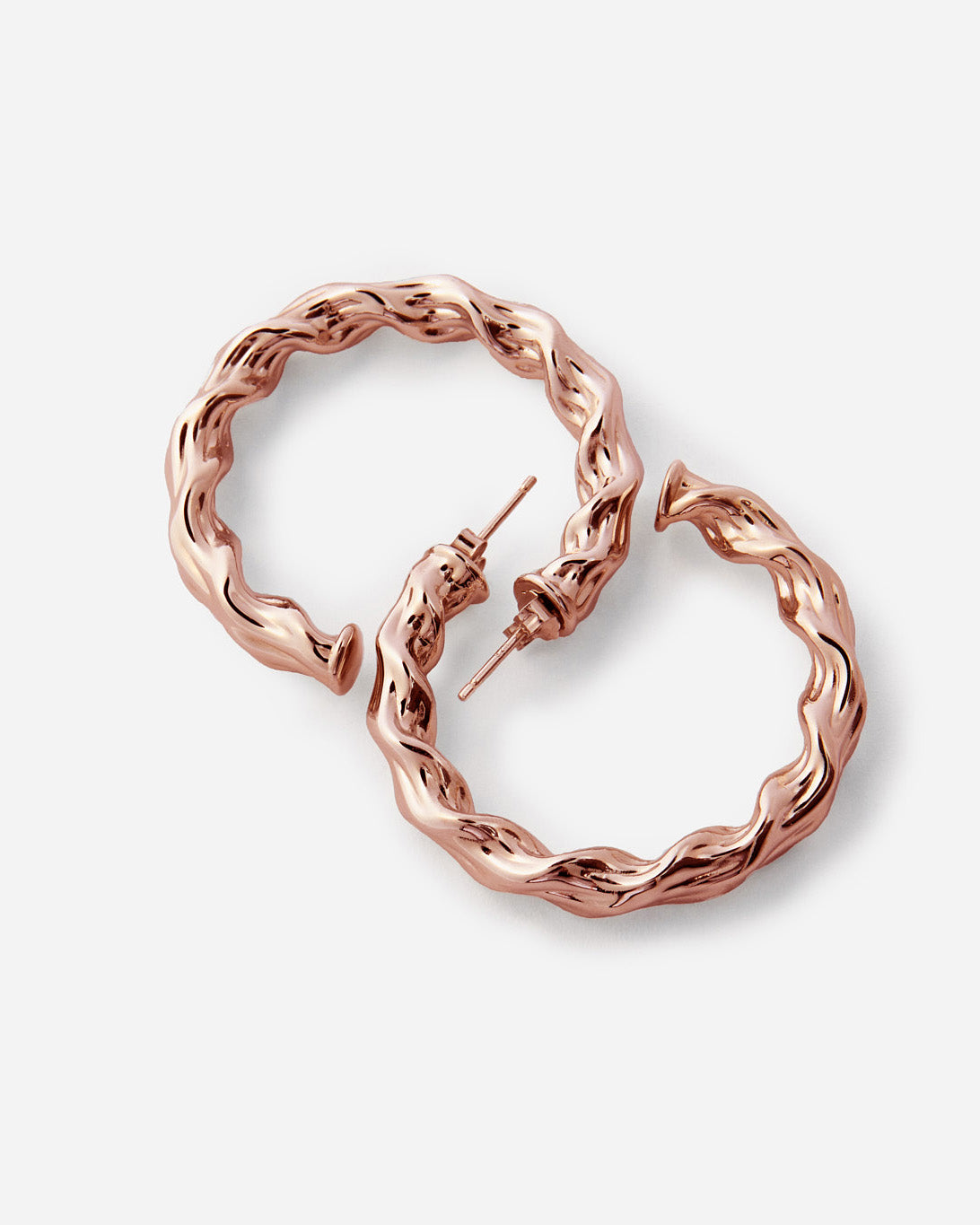 Spiral Hoop Earrings - Hoop Earrings Jewelry