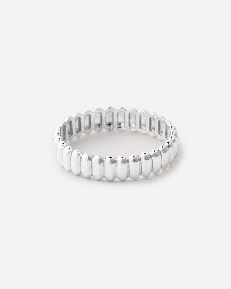 925k Charlotte Ring Thin Ring - Sterling Silver