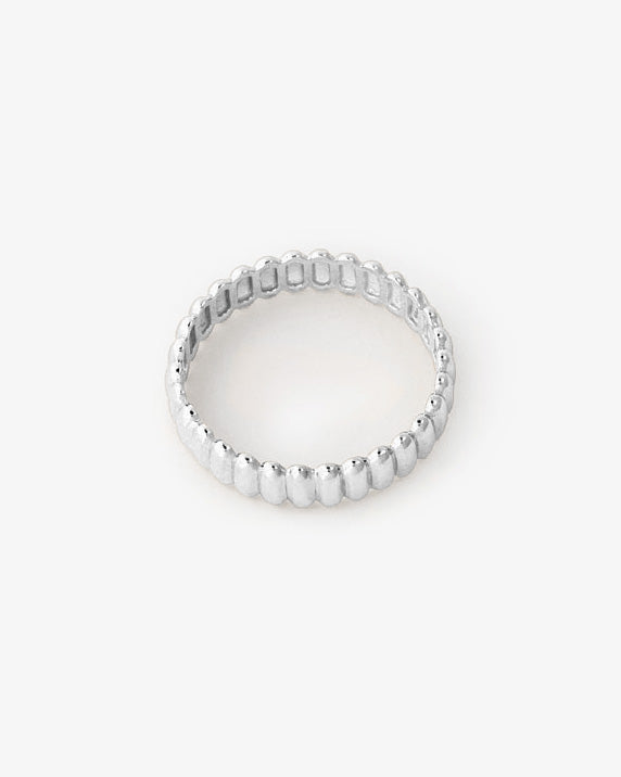 925k Charlotte Ring Thin Ring - Sterling Silver