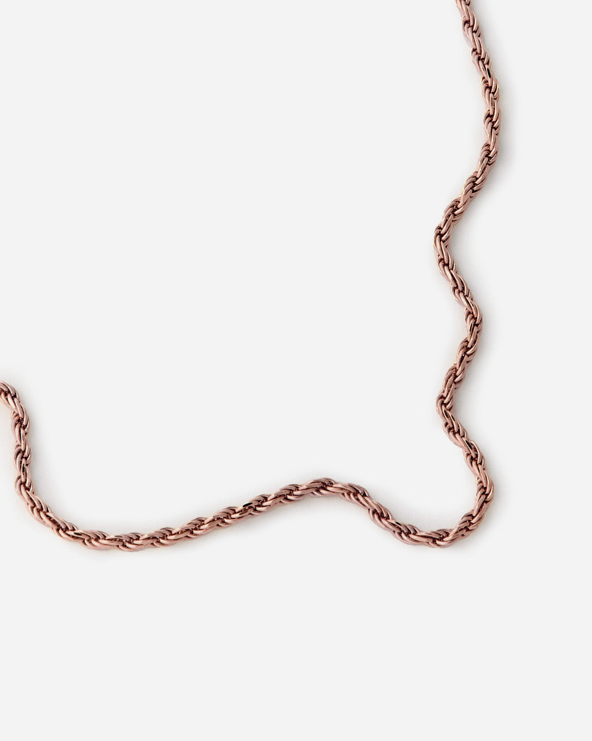 Twisted Elegance Rope Chain Necklace - Chain Jewelry