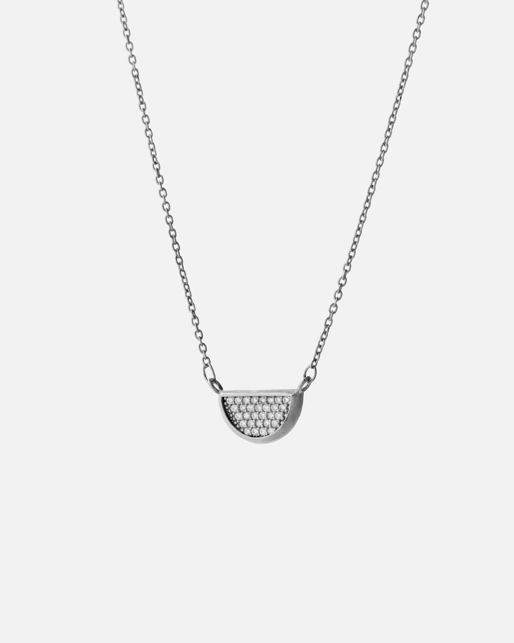 Minimalist Charm Crescent Necklace - Charm Jewelry