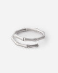 Open Men Ring with 2 Branches - 925k Sterling Silver