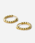 Twisted Detail Hoop Earrings - Dainty Earrings