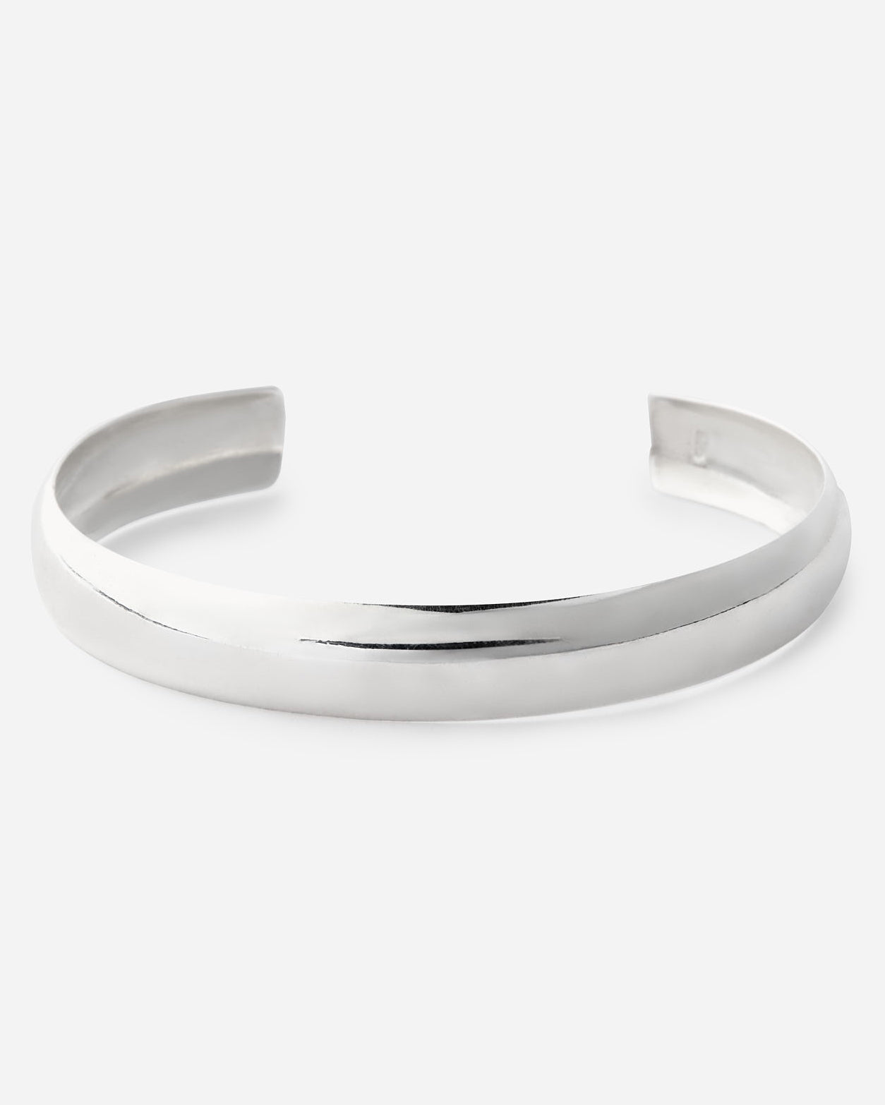 Adjustable Silver Cuff Bracelet - 925k Sterling Silver