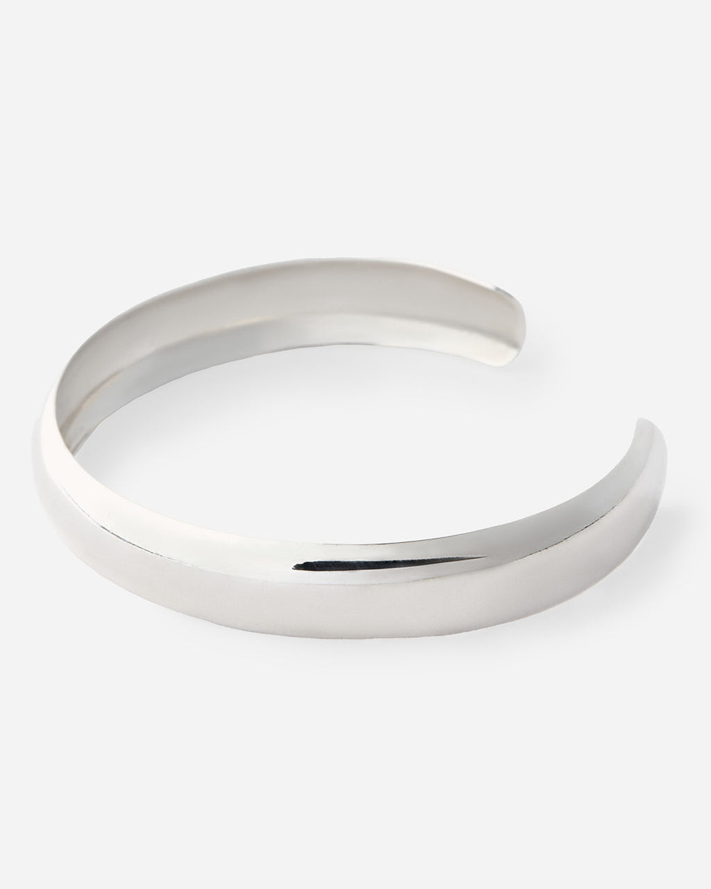 Adjustable Silver Cuff Bracelet - 925k Sterling Silver