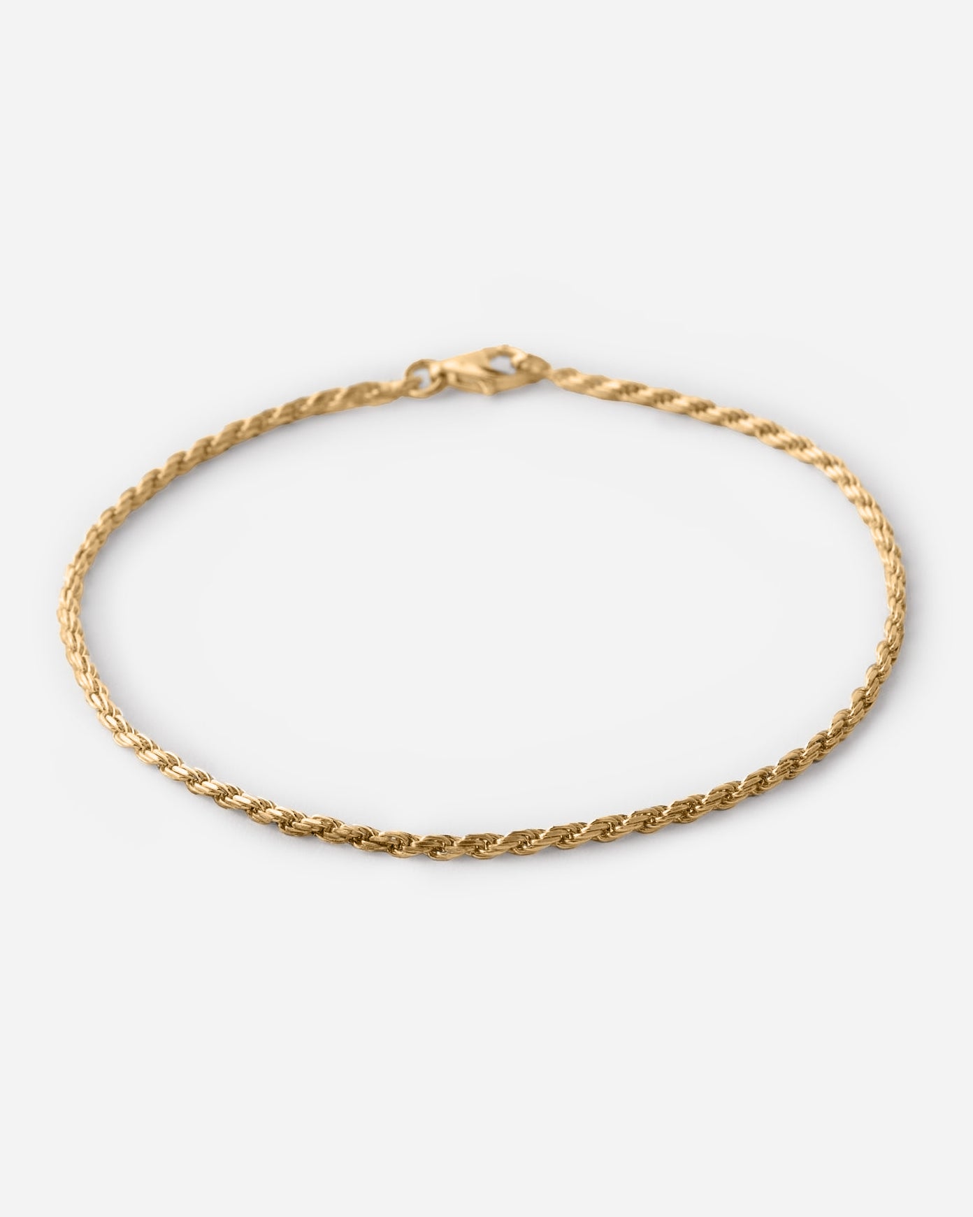 Rope Chain Bracelet - 18k Gold Vermeil