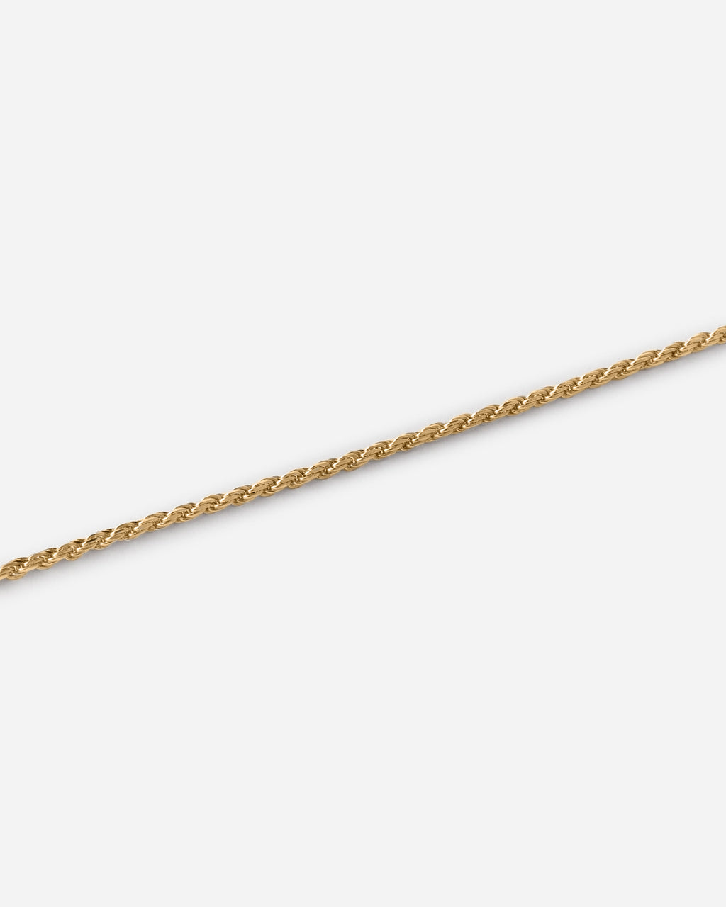 Rope Chain Bracelet - 18k Gold Vermeil