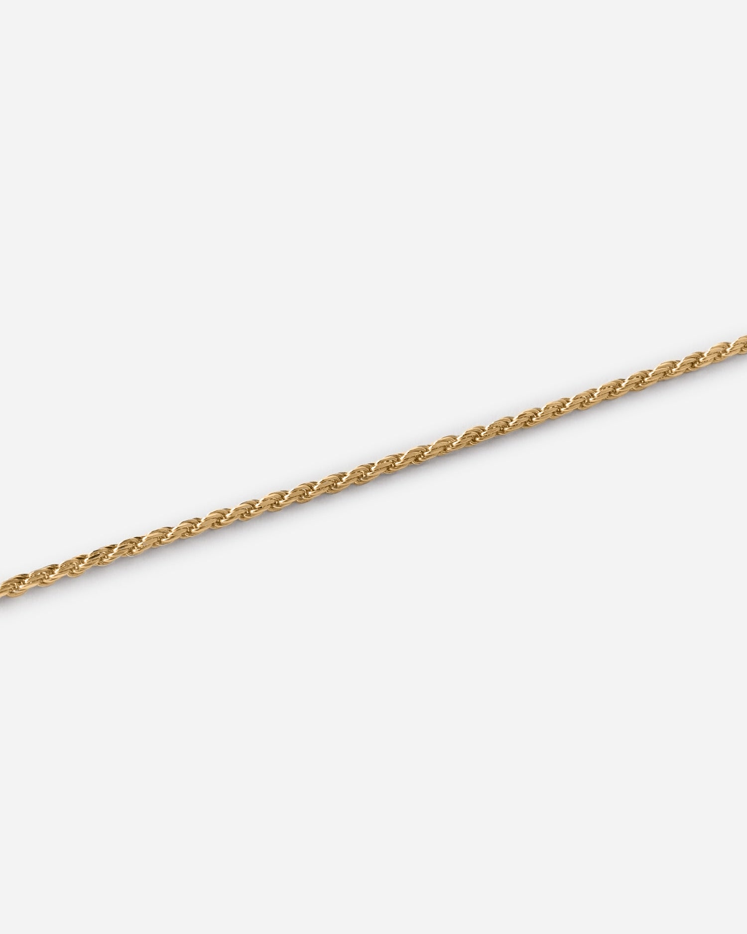 Rope Chain Bracelet - 18k Gold Vermeil