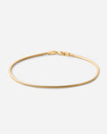 Thin Italian Flat Chain Bracelet - Chain Jewelry