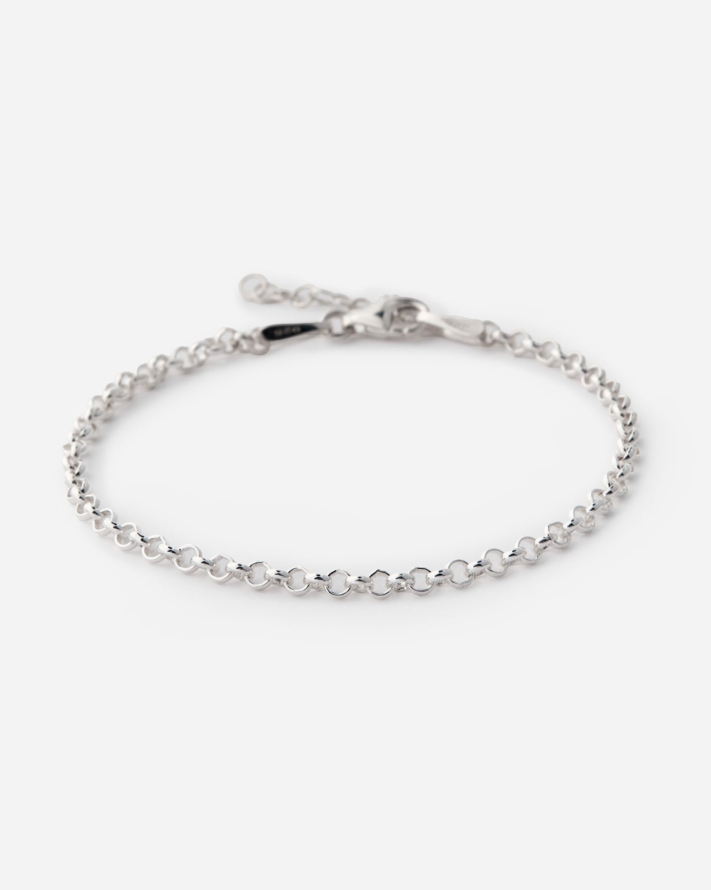 Silver Men's Chain Bracelet - 925k Sterling Silver