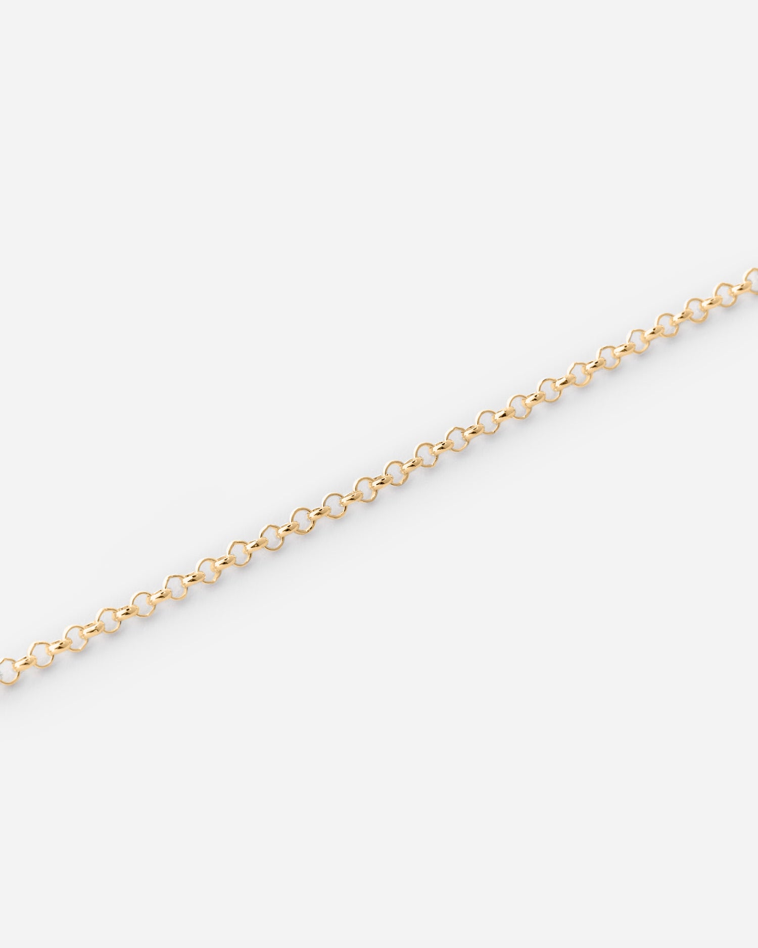Silver Men's Chain Bracelet - 18k Gold Vermeil