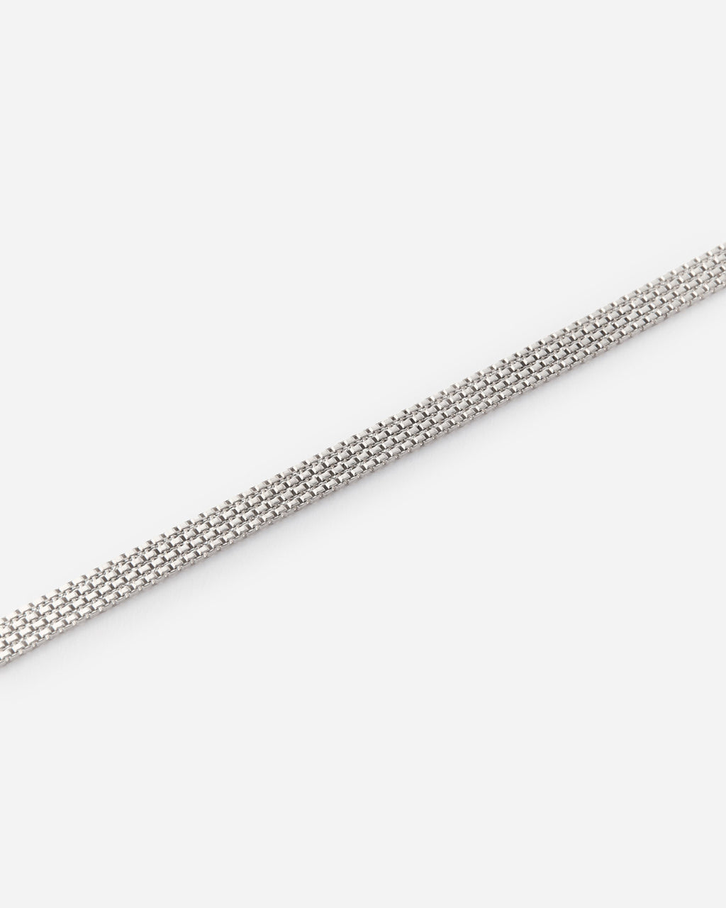 Italian Woven Chain Bracelet - 925k Sterling Silver