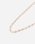 Multi Stone Necklace - 18k Gold Vermeil