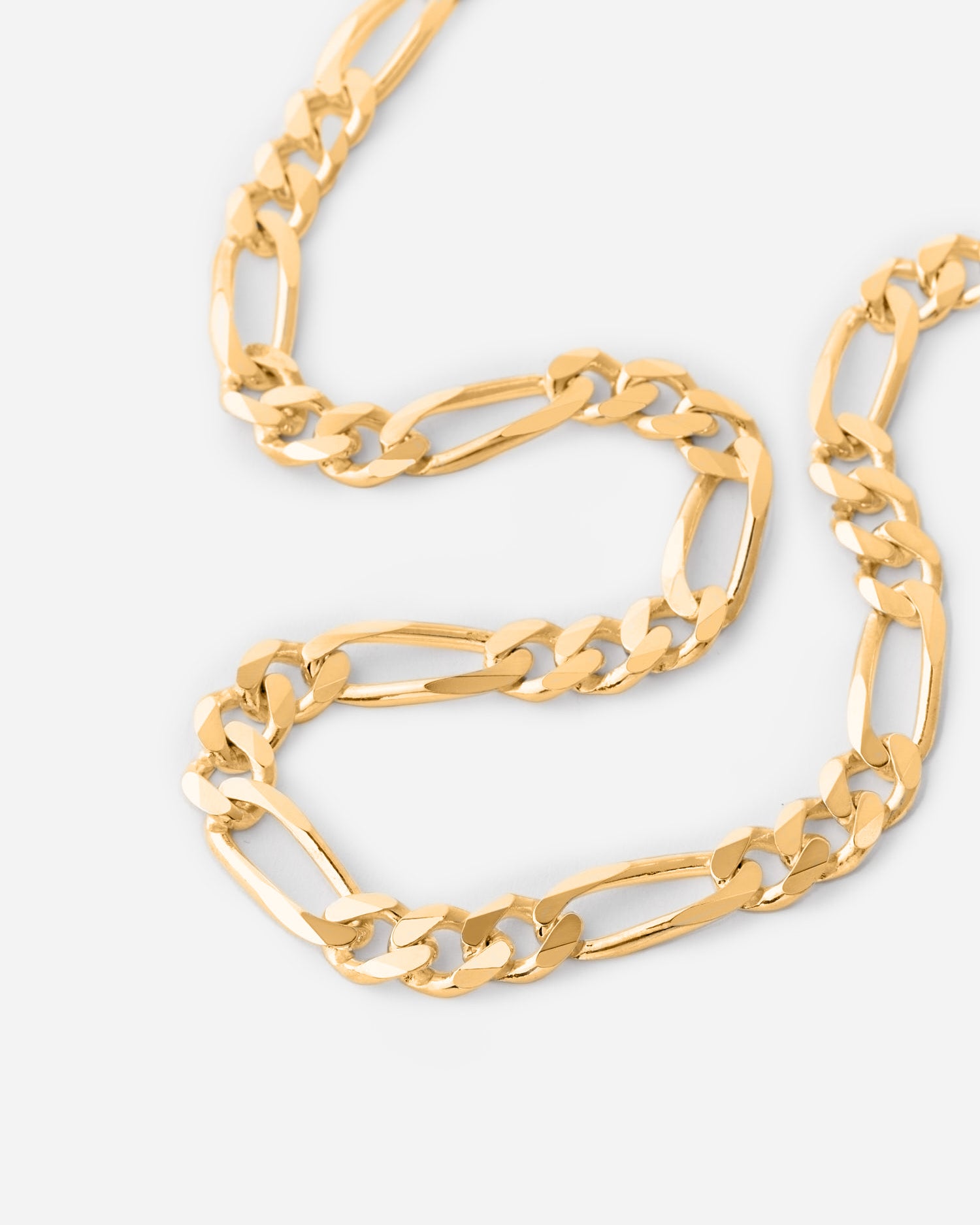 Figaro Chain Necklace - 18k Gold Vermeil