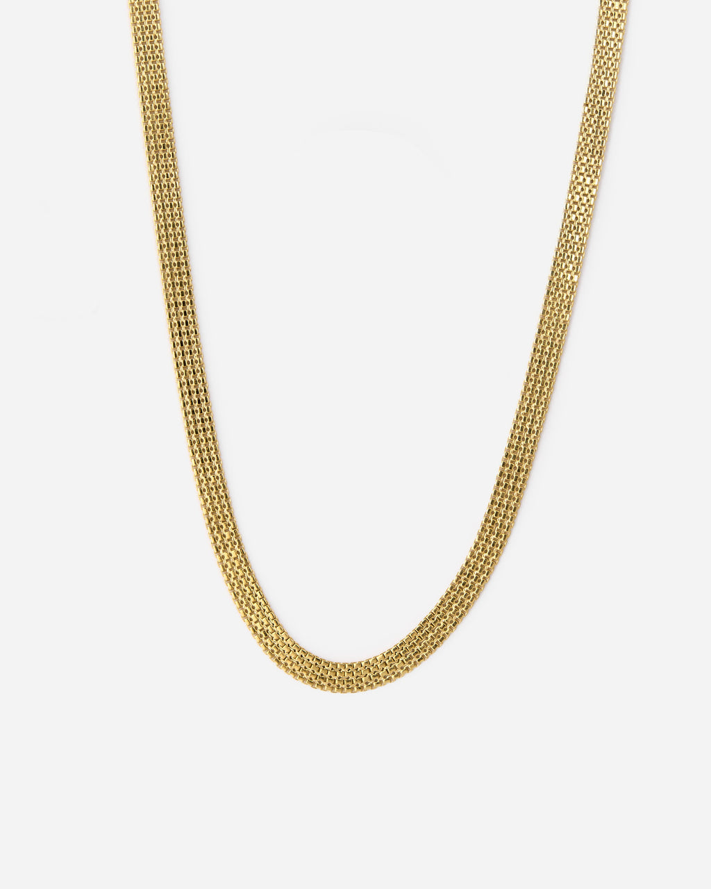 Italian Woven Chain Necklace - Men Jewelry