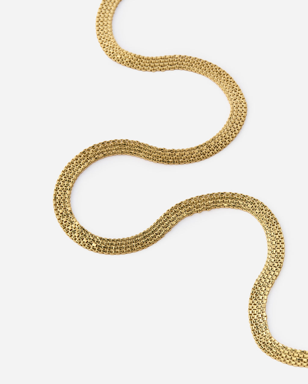 Italian Woven Chain Necklace - Men Jewelry