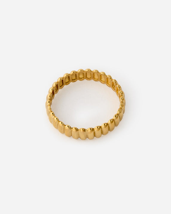 Charlotte Ring Thin Ring - 18k Gold Vermeil