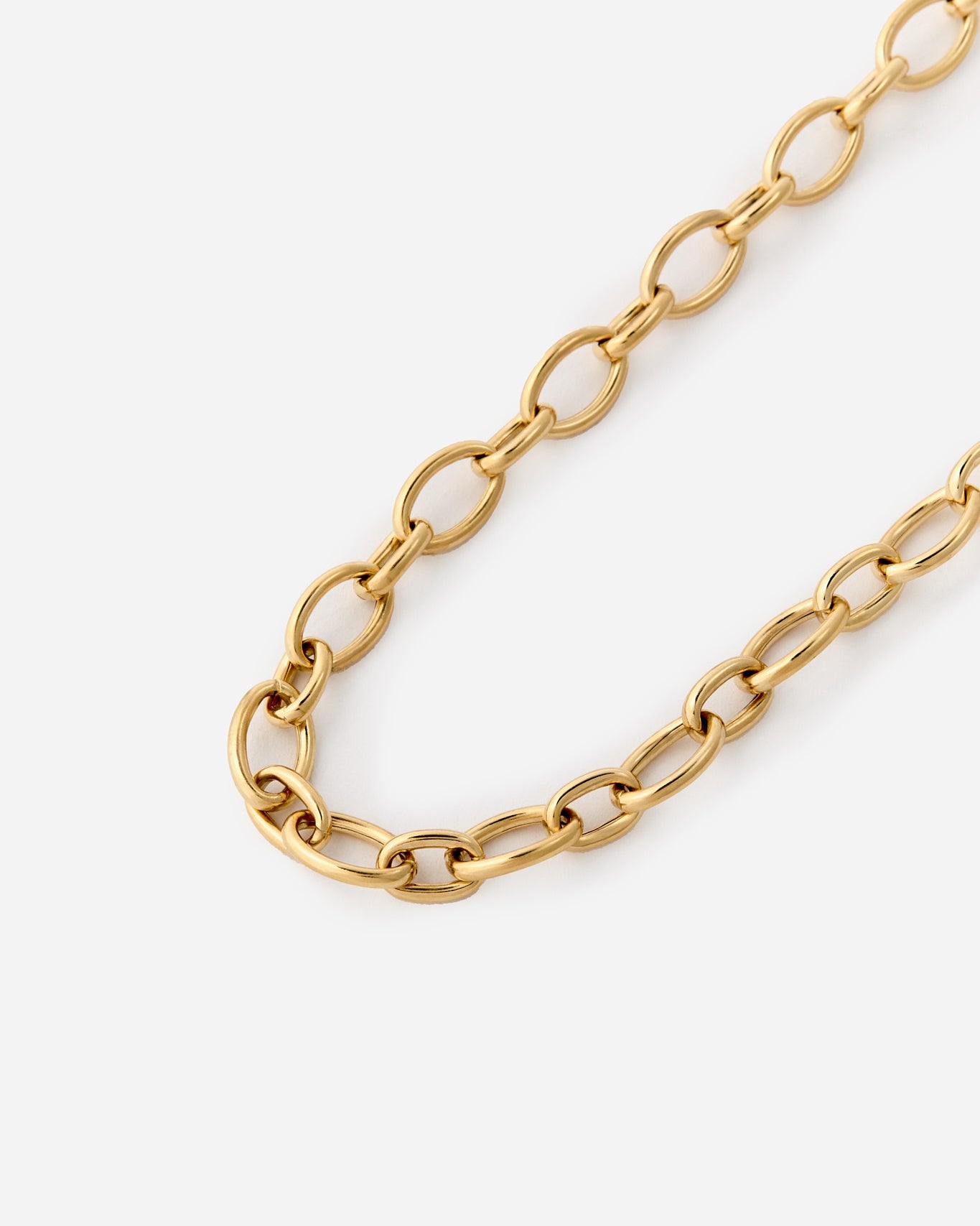 Chunky Chain Choker  - 18k Gold Vermeil