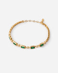 Emerald Accents Tennis Bracelet - Tennis Jewelry