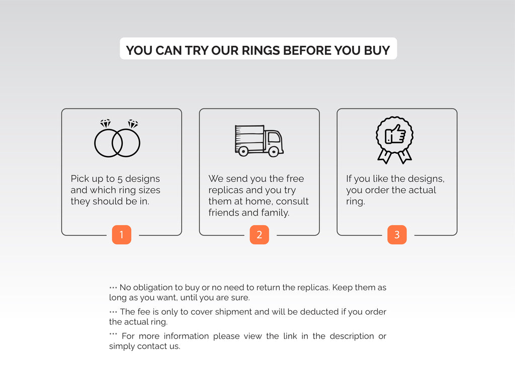 Wedding Band Home Try-on Service