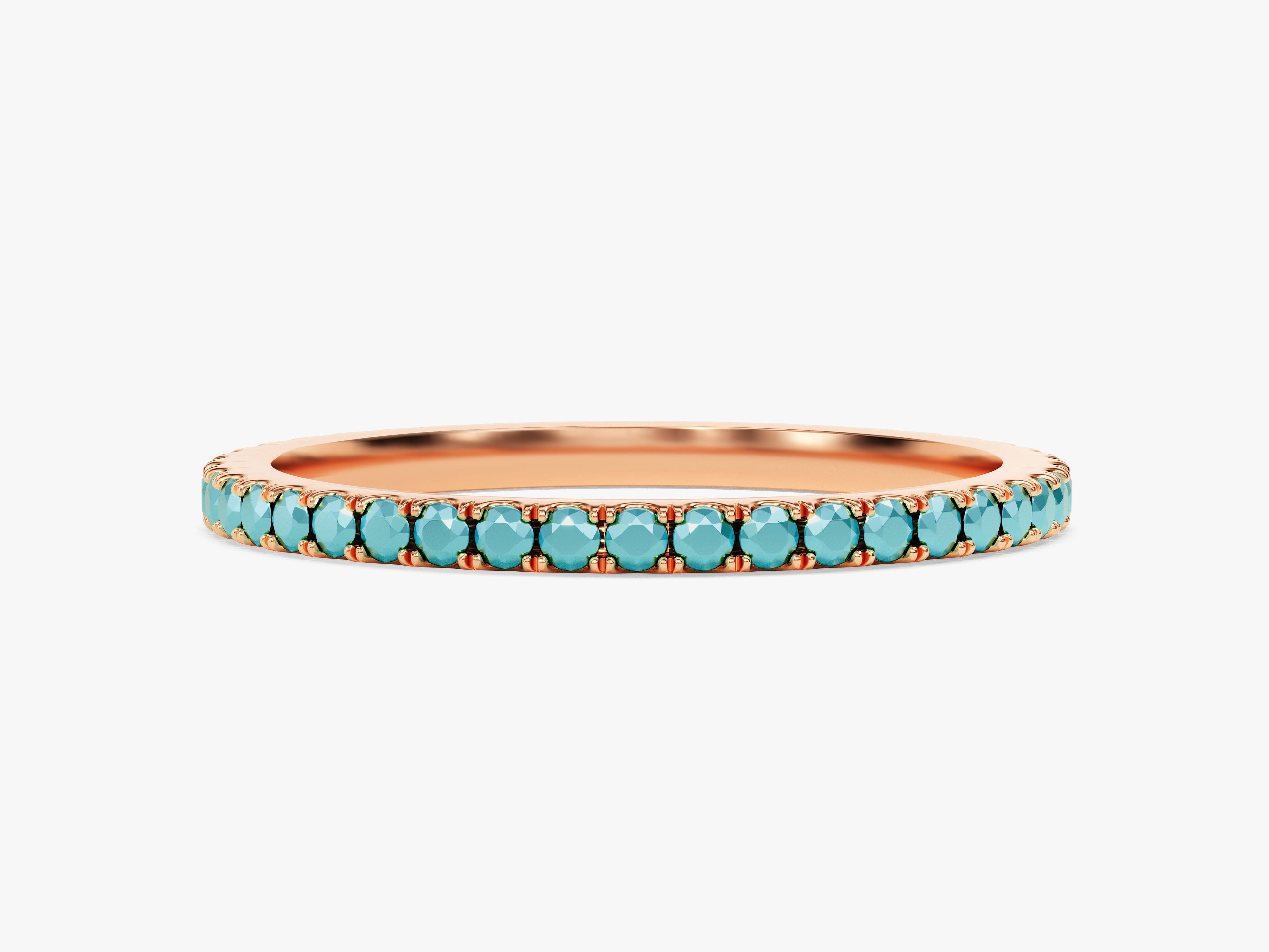 Turquoise Wedding Band