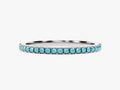 Turquoise Wedding Band