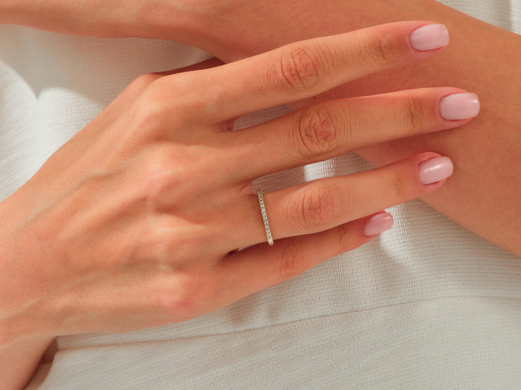 Stella Half Eternity Wedding Band (0.21 CT TW)