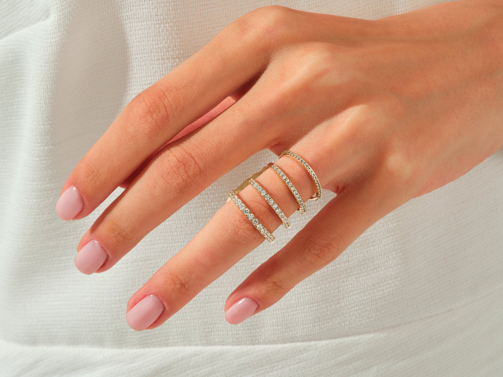 Stella Half Eternity Wedding Band (0.21 CT TW)