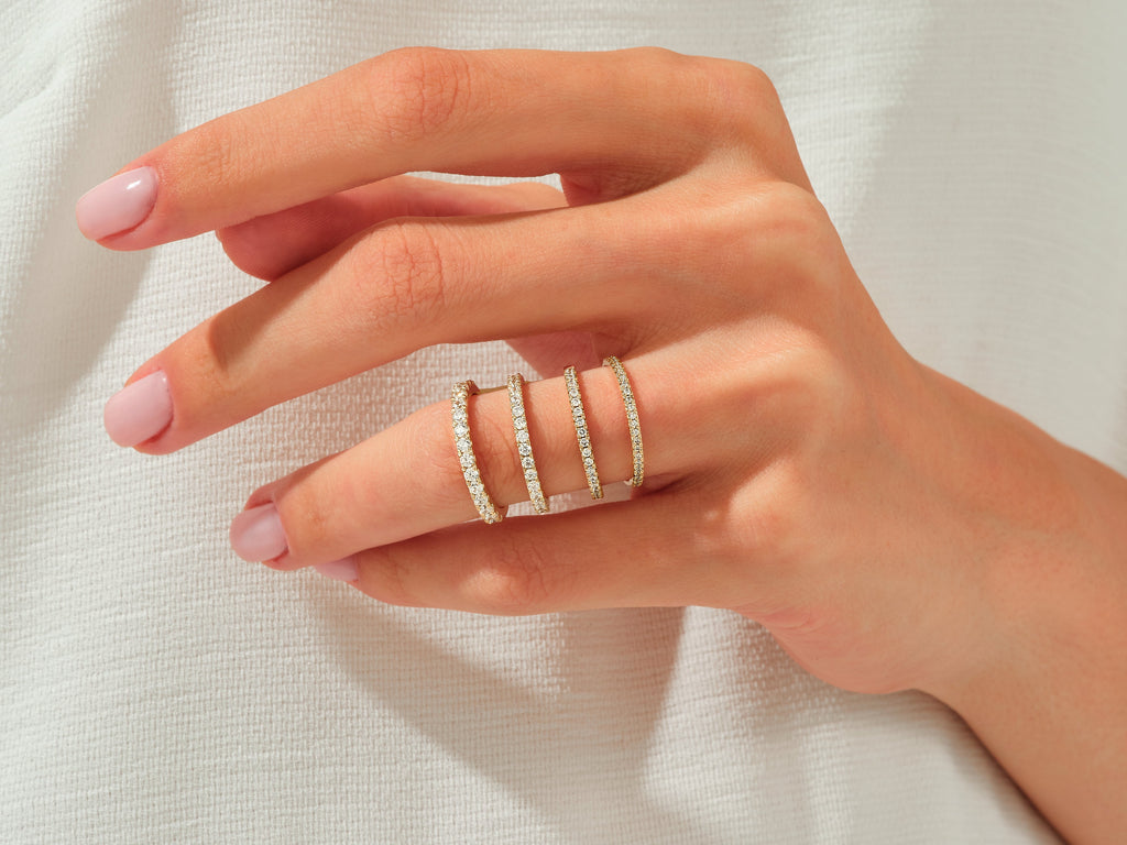 Stella Half Eternity Wedding Band (0.21 CT TW)