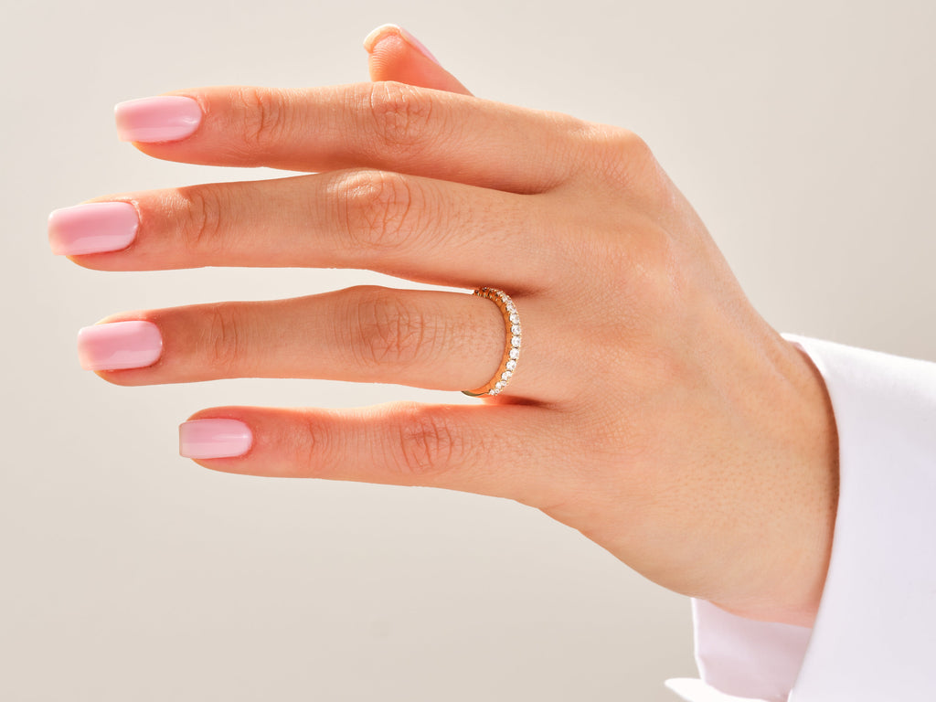 Stella Half Eternity Wedding Band (0.45 CT TW)