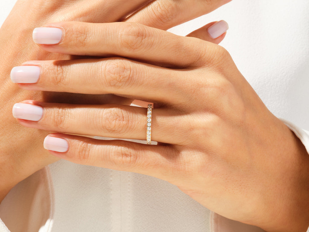 Slit Eternity Wedding Band (0.90 CT TW)