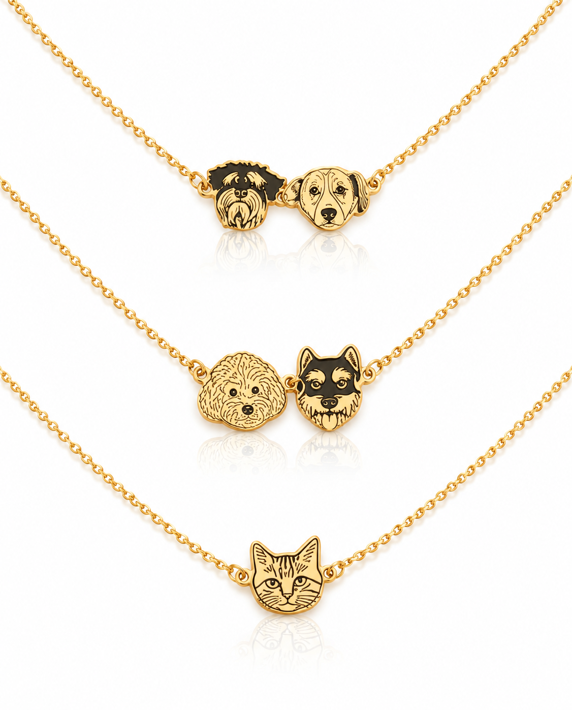 Custom Pet Portrait Necklace