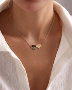 Custom Pet Portrait Necklace