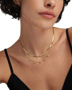 Dainty Gold Custom Name Necklace - Personalized Letter Jewelry