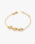 Cubic Zirconia Dainty Flower Bracelet - Flower Jewelry