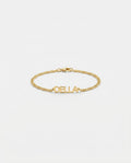 Personalized Gold Name Anklet - Custom Dainty Jewelry Gift