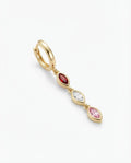 Gold Birthstone Dangle Gold Earring