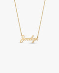 Personalized Gold Name Necklace - Custom Cursive Jewelry Gift for Her