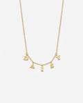 Personalized Gold Dainty Name Necklace - Custom Letter Jewelry