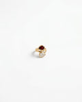 Birthstone Toi et Moi Gold Ring