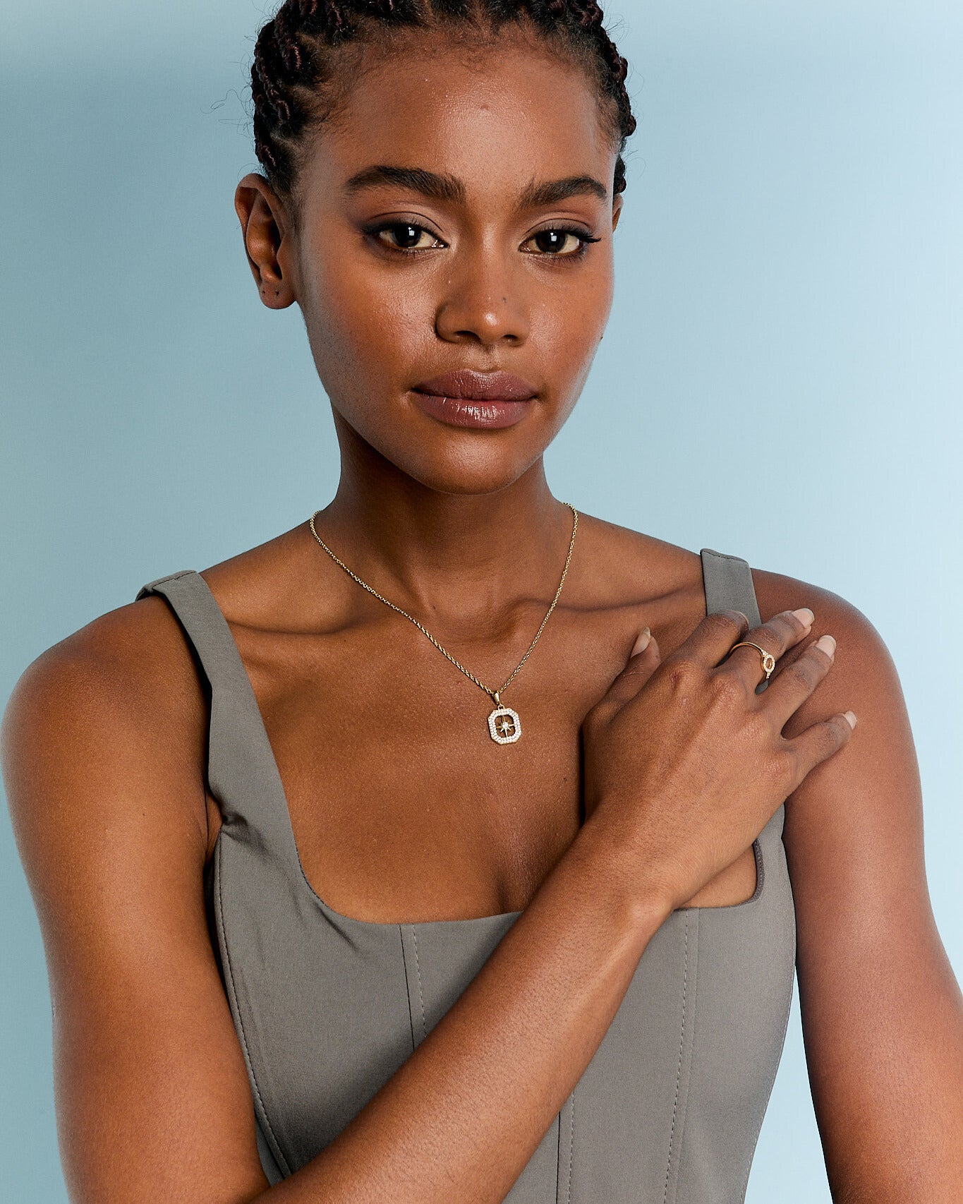 Elegant North Star Necklace - 925k Sterling Silver