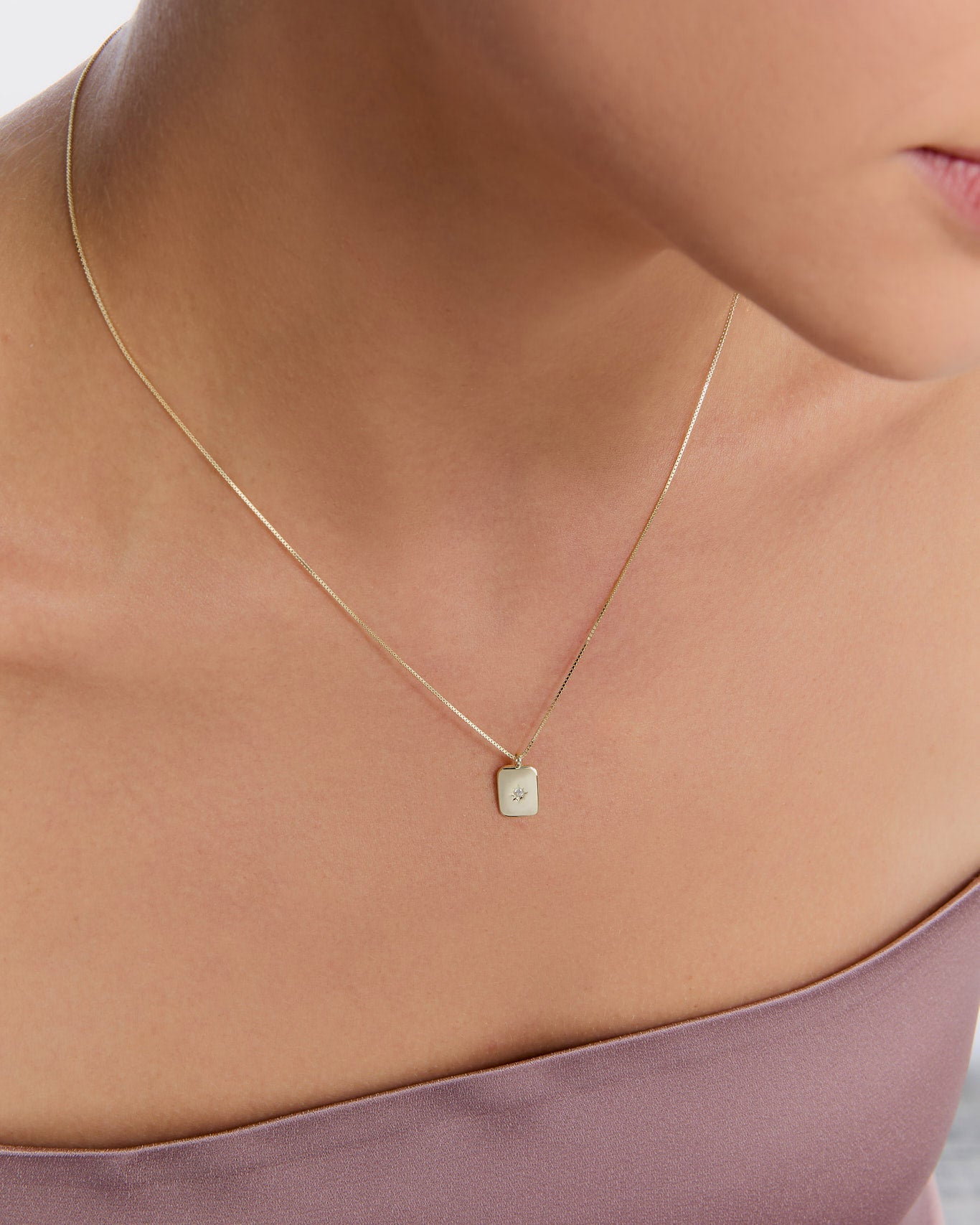 Timeless Radiance Star Necklace - 18k Gold Vermeil