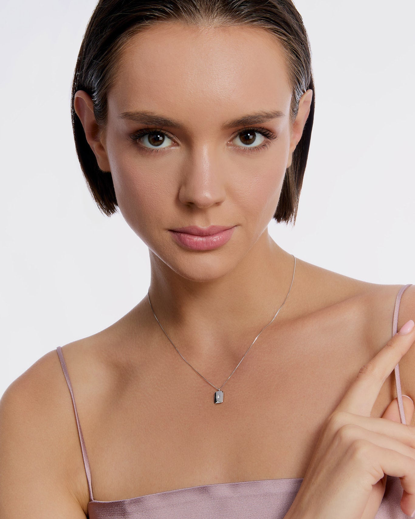 Timeless Radiance Star Necklace - 925k Sterling Silver