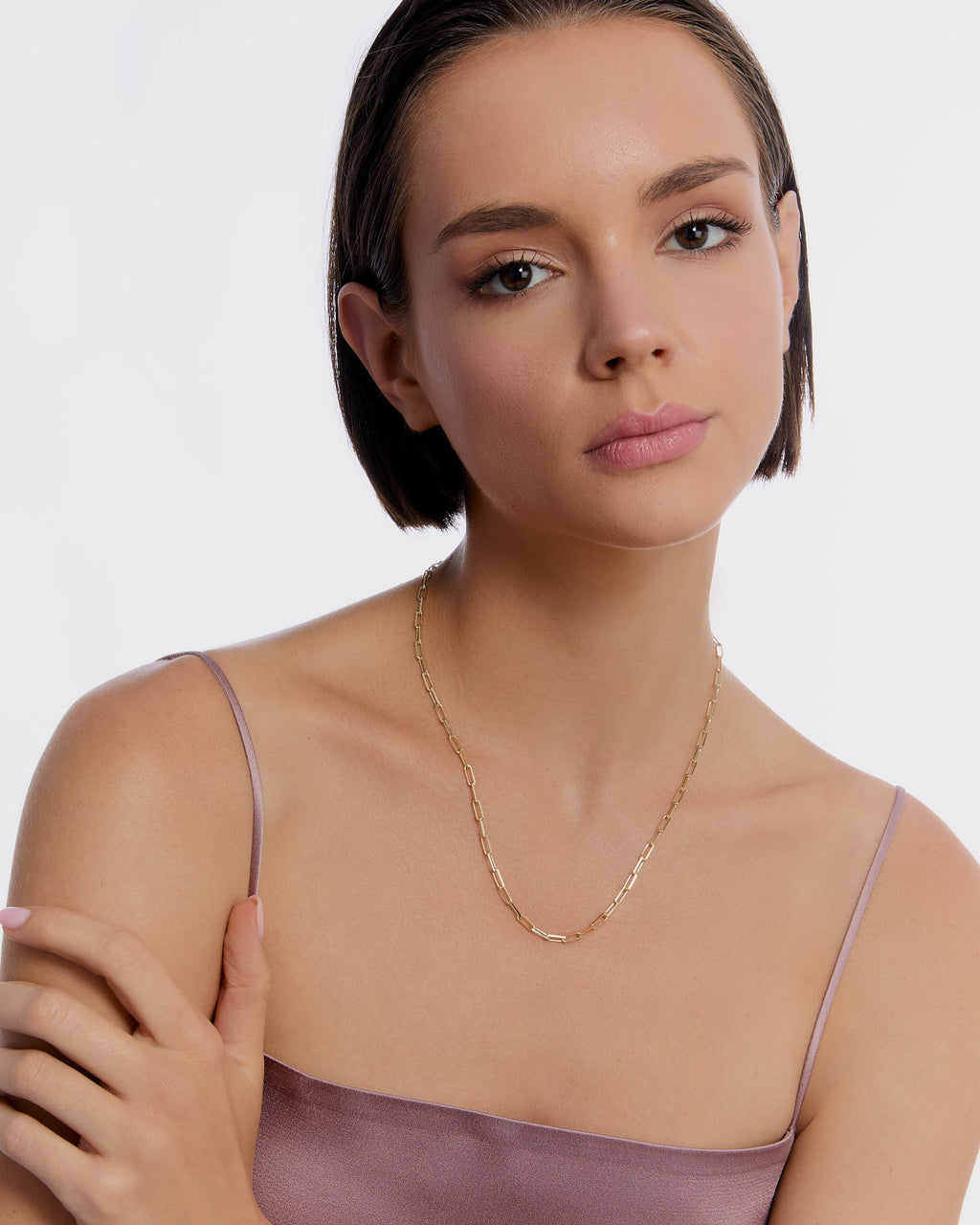 Dainty Link Chain Necklace - 18k Gold Vermeil