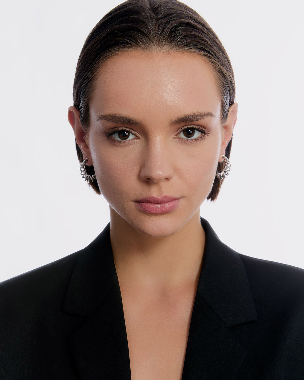 Twisted Elegance Spiral Hoop Earrings - 18k Gold Vermeil