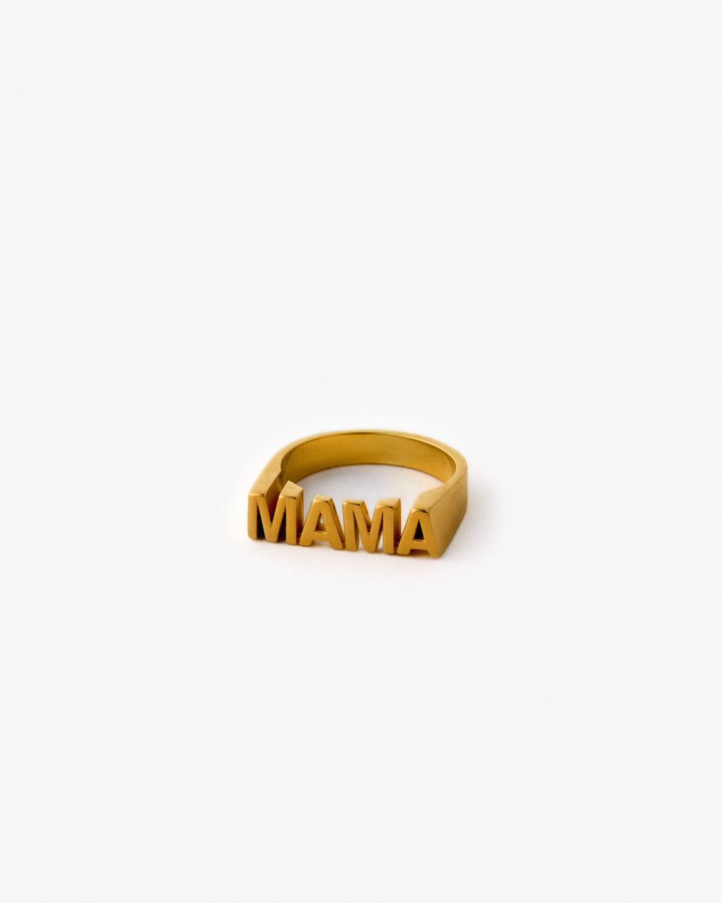 Special Mama Ring for Mom - 18k Gold Vermeil