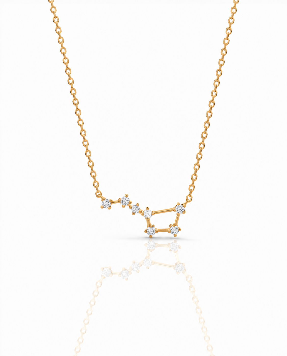 Gold Zodiac Constellation Necklace