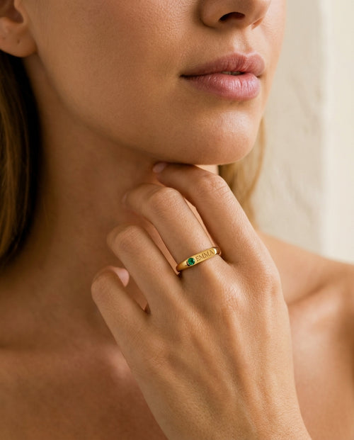 Custom Name Ring