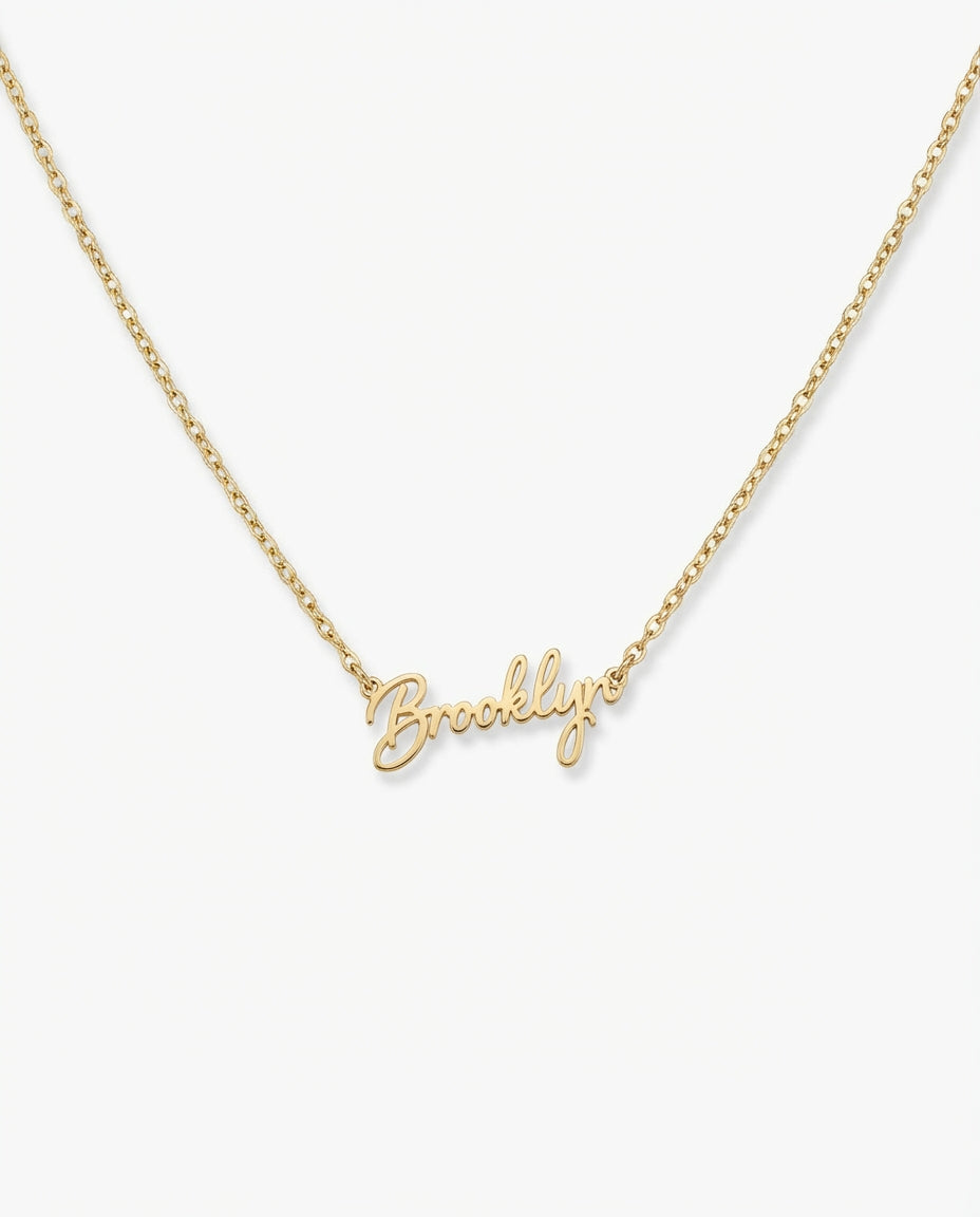 Personalized Dainty Name Necklace, Fine Design - Name Jewelry